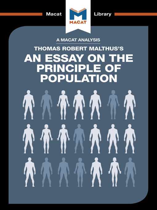 Title details for A Macat Analysis of An Essay on the Principle of Population by Thomas Robert Malthus - Available